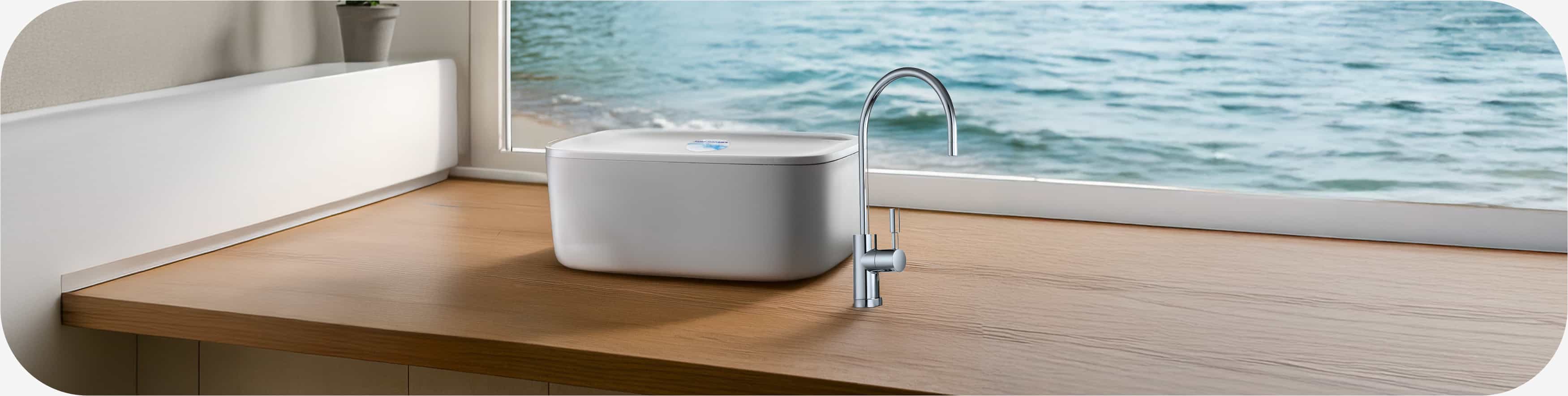 Osmoseur bateau OneZero French Eaux installé sur un yacht