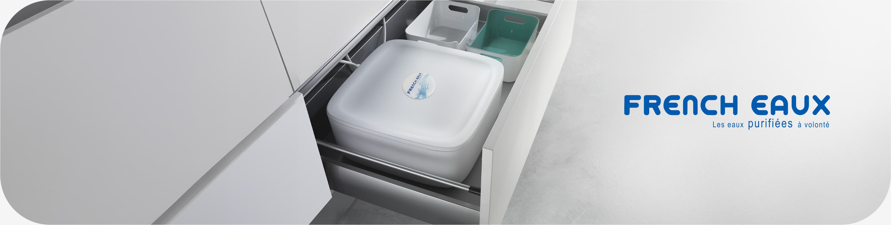 OneZero French Eaux non-electric reverse osmosis under sink